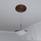 Ekena Millwork Cole PVC Ceiling Medallion (Fits Canopies up to 4 1/2"), Metallic Drk Copper, 16"OD x 3 1/2"ID x 1"P CMP16COCDC - alternate 10
